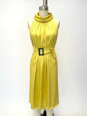 1990s Guy Laroche Belted Dress