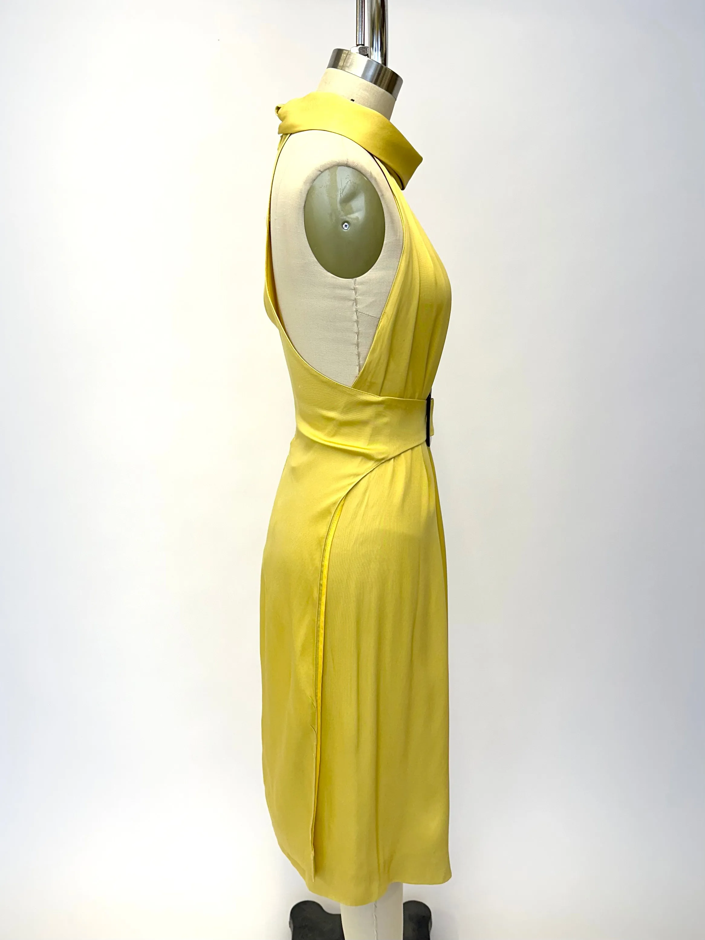 1990s Guy Laroche Belted Dress