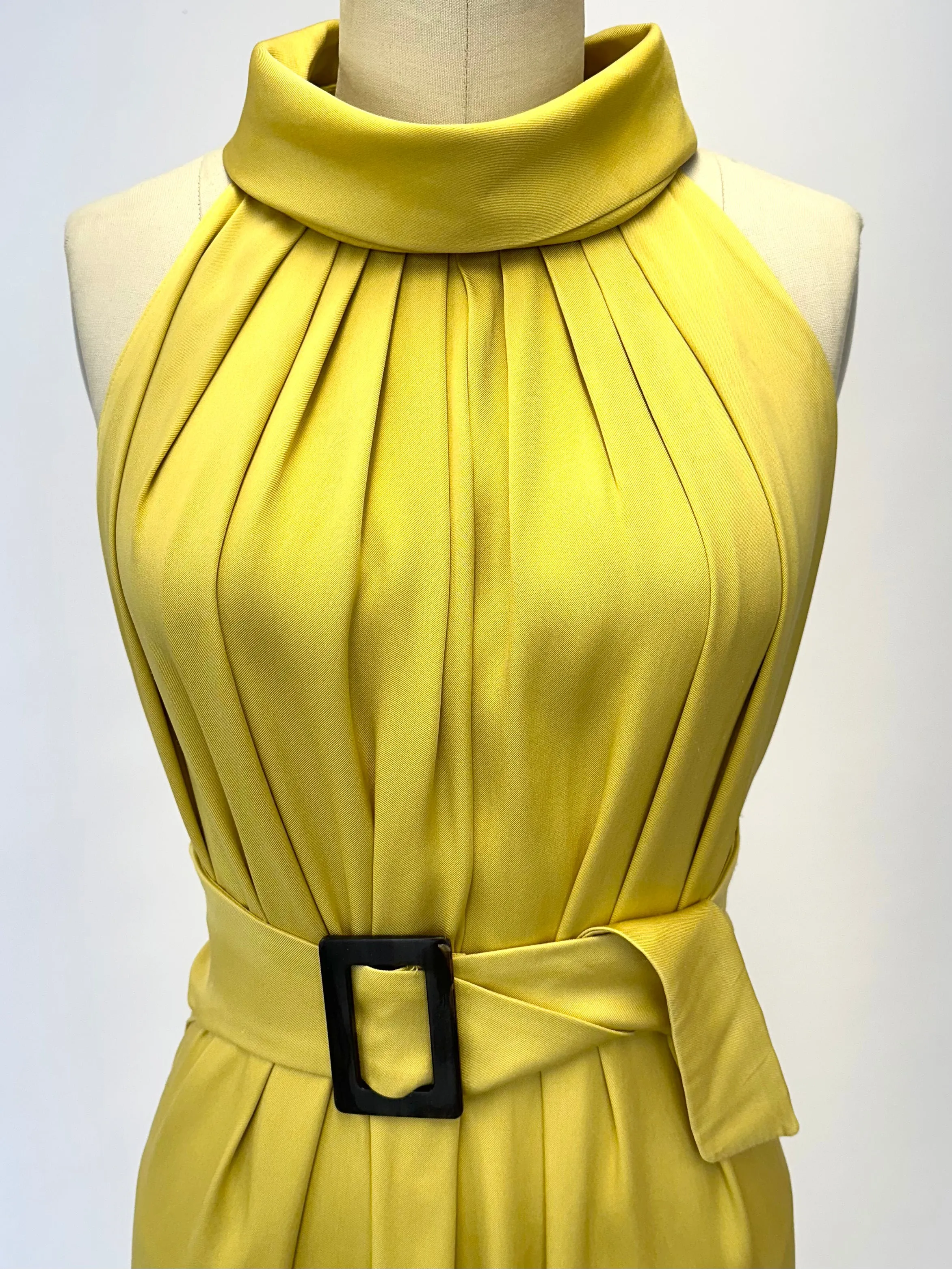 1990s Guy Laroche Belted Dress