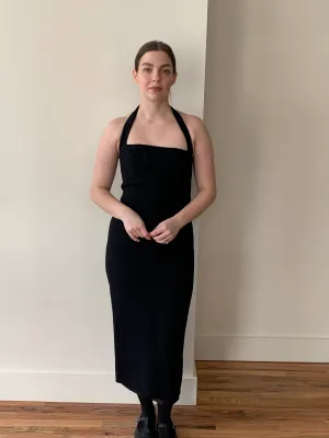 1990s Nicole Miller halter dress