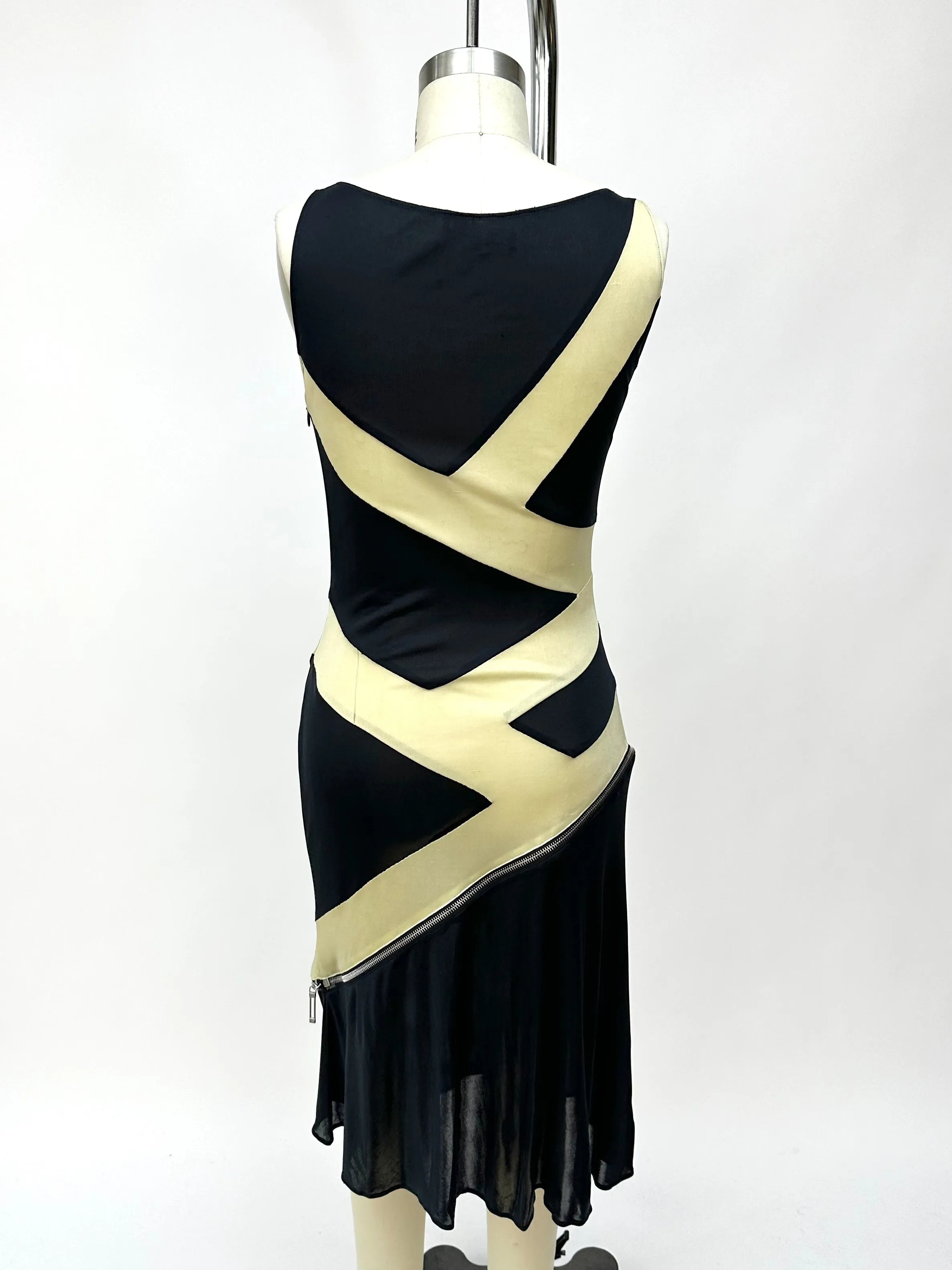 1998 Alexander McQueen Patchwork Zipper Dress*