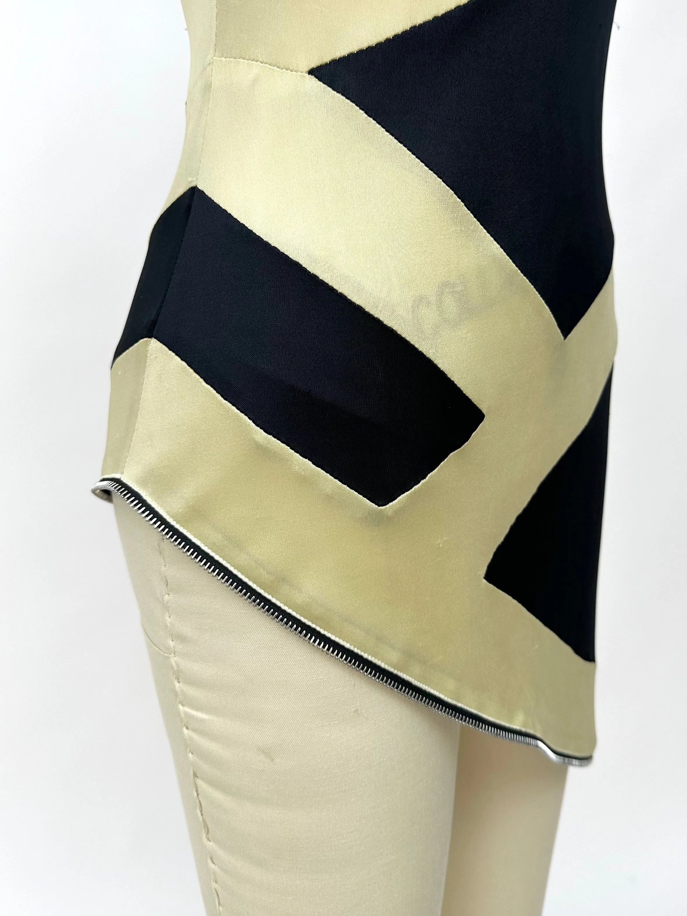1998 Alexander McQueen Patchwork Zipper Dress*