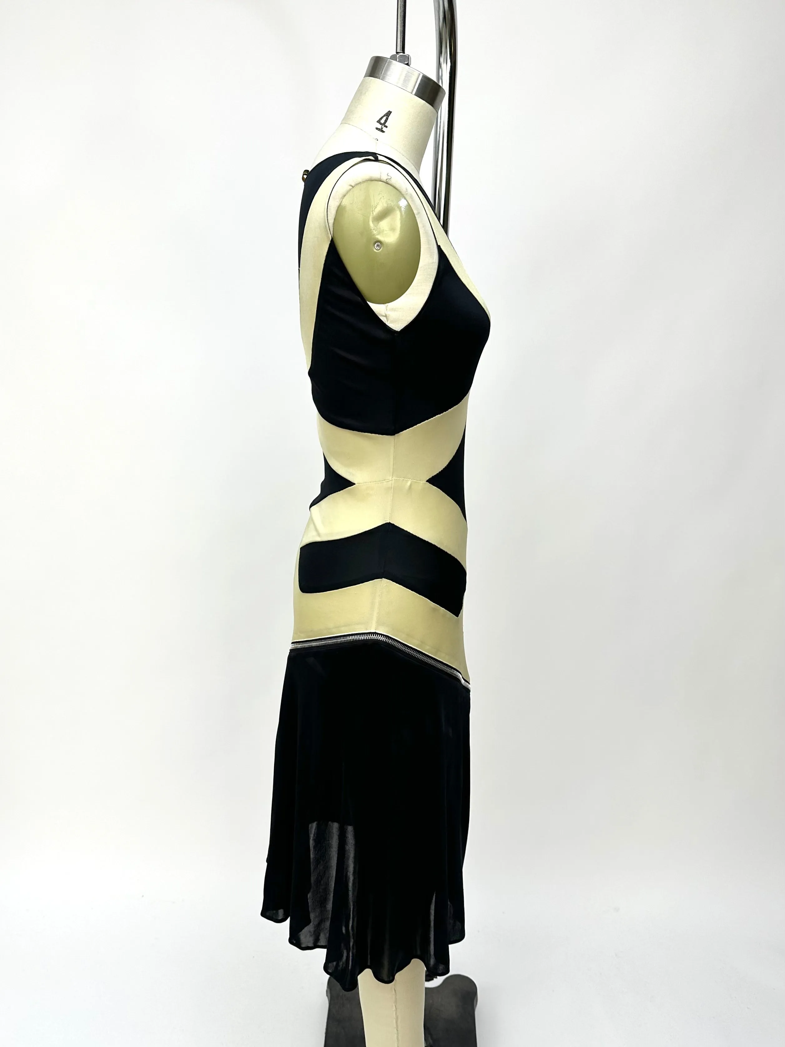 1998 Alexander McQueen Patchwork Zipper Dress*