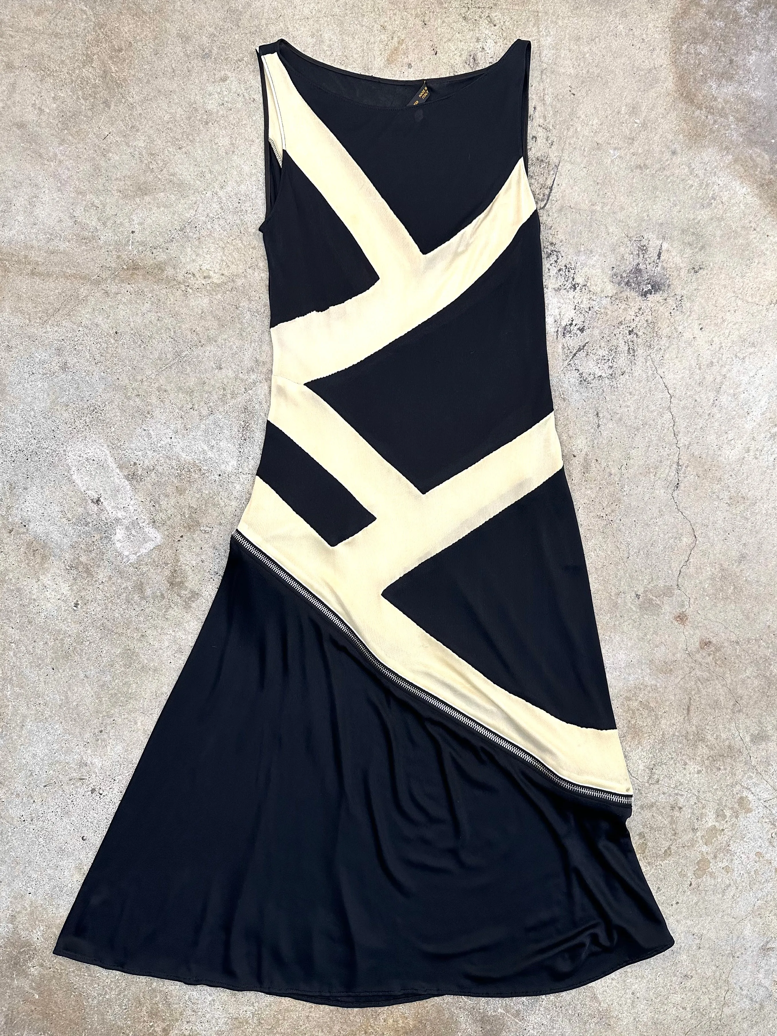 1998 Alexander McQueen Patchwork Zipper Dress*