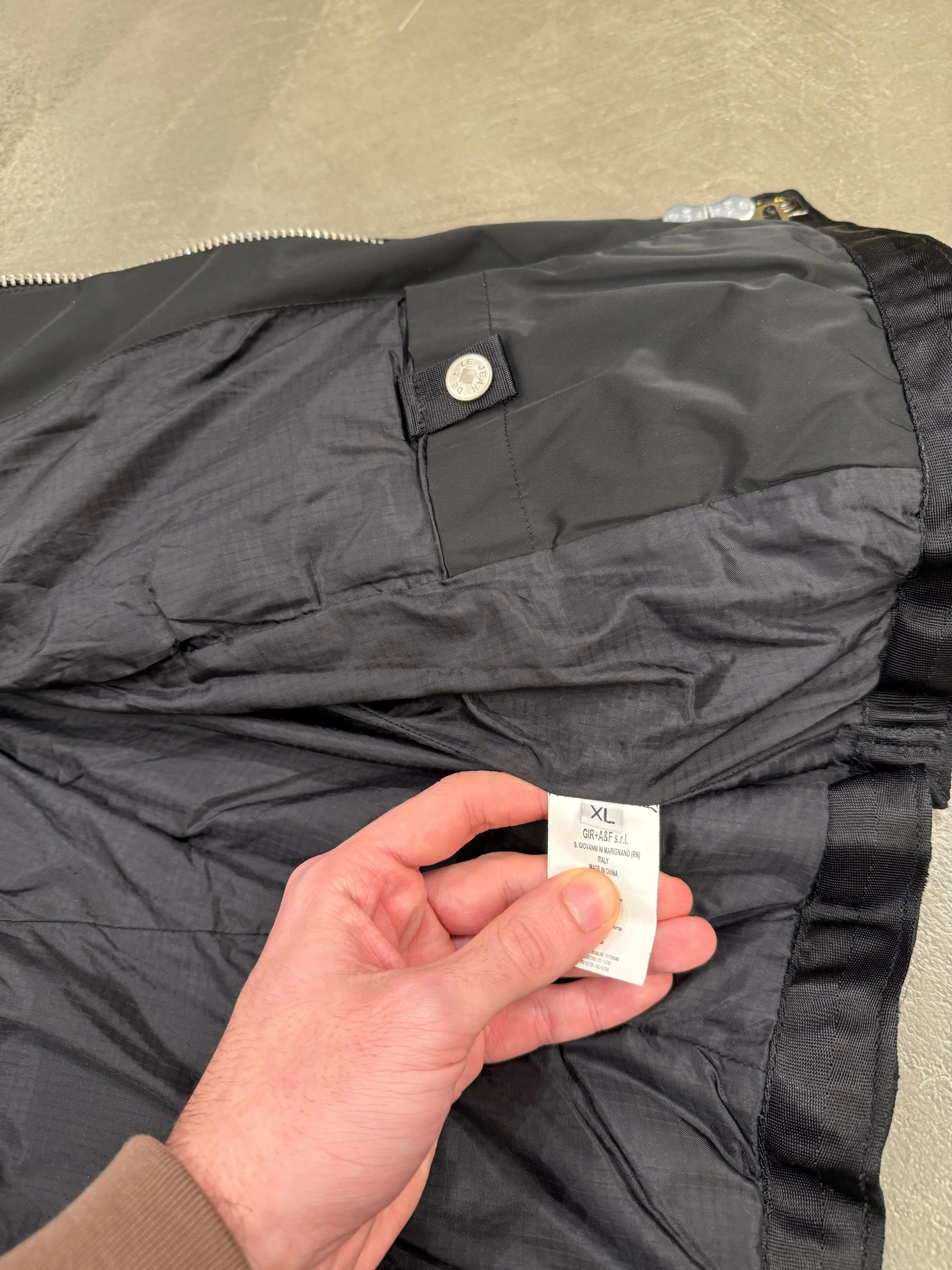 2000s Marithe Francois Girbaud nylon technical jacket