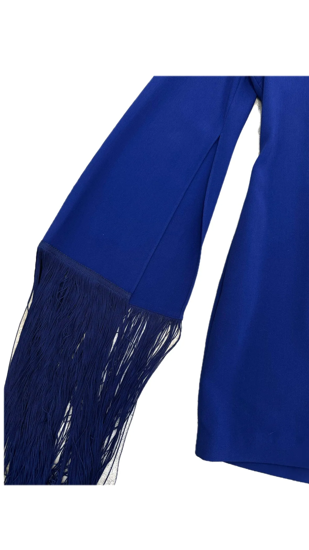 2018 Stella McCartney Crepe Fringe Dress