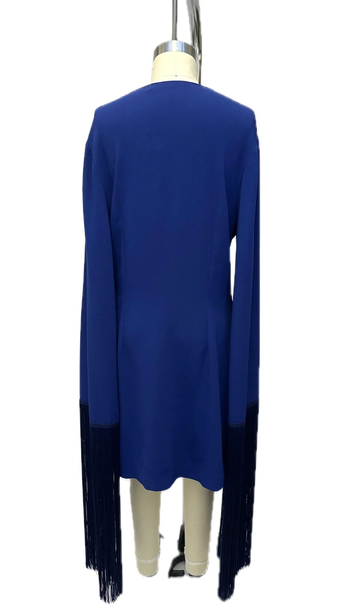 2018 Stella McCartney Crepe Fringe Dress