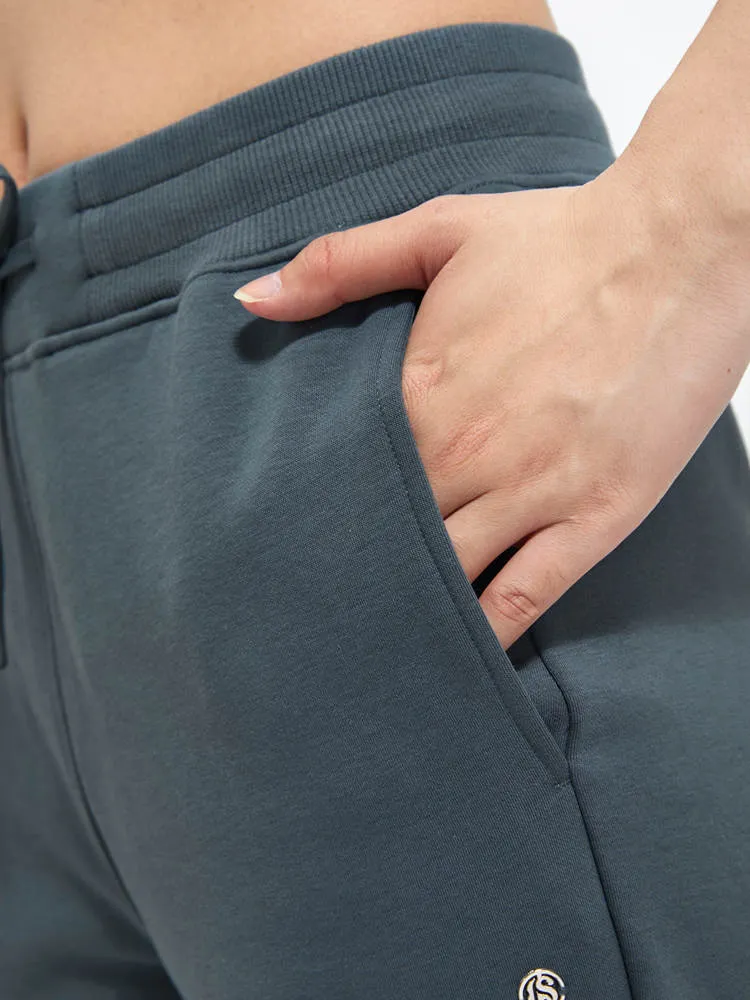 フリース素材あったか着痩せパンツ