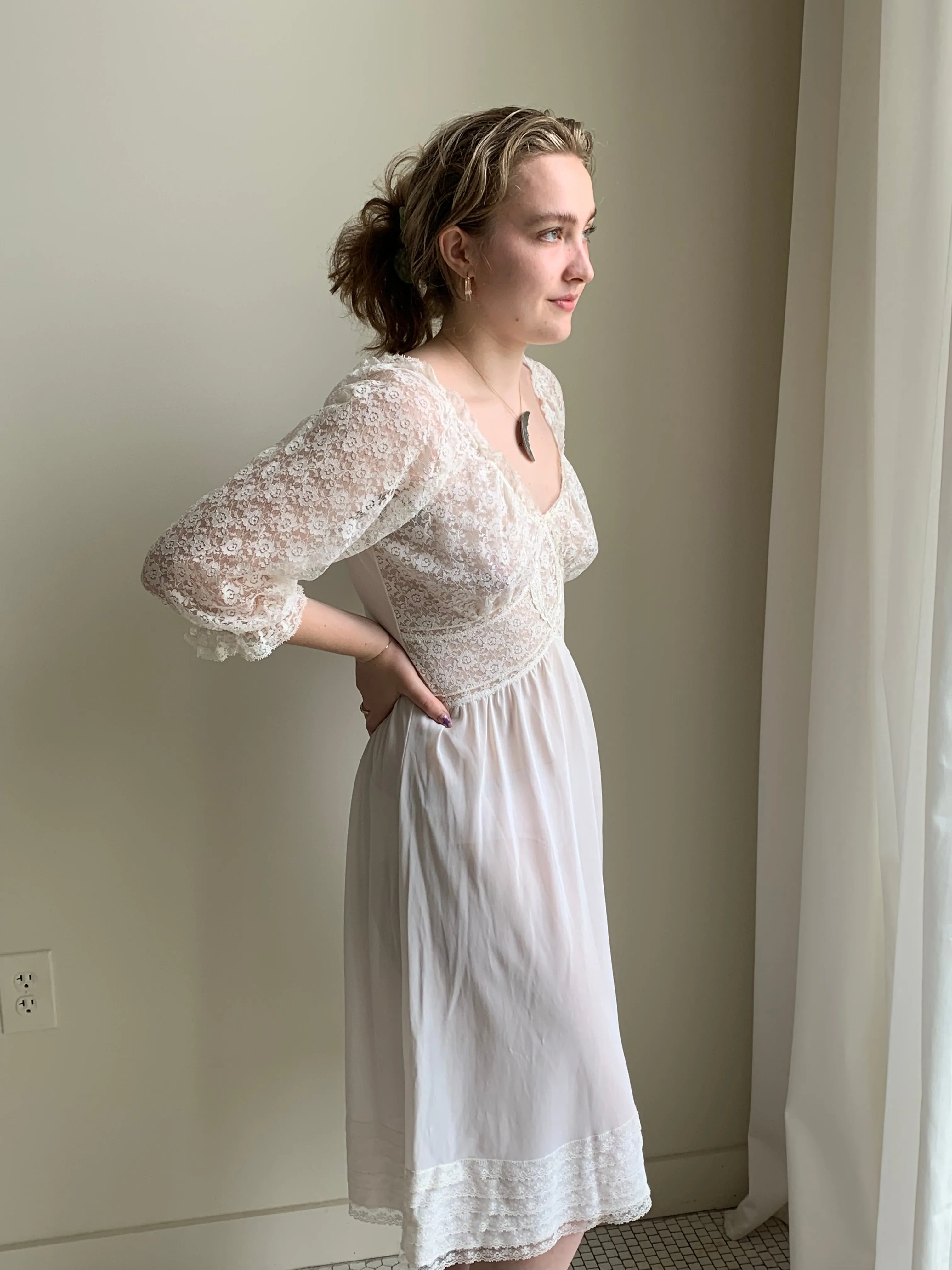 60s lace slip