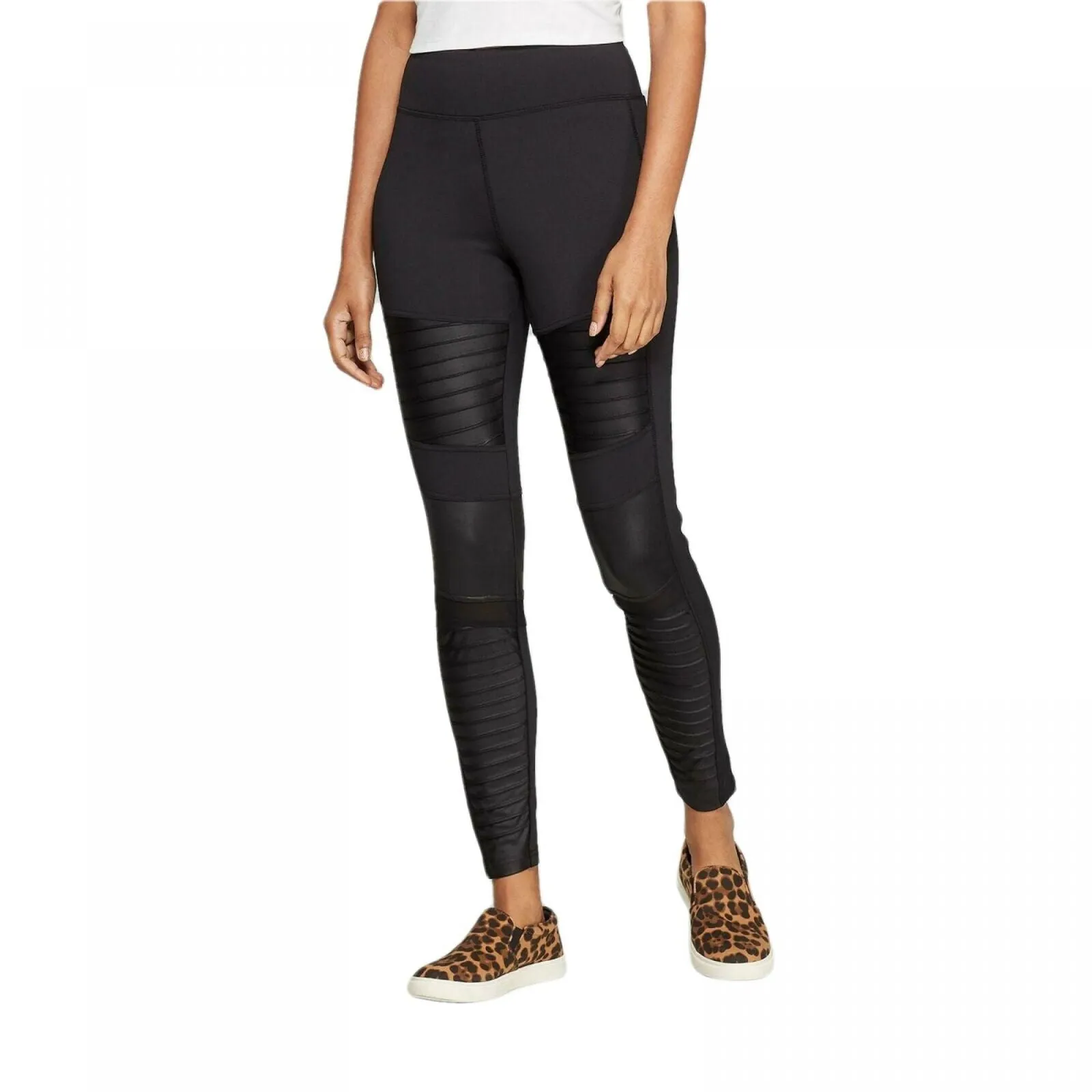 A New Day Women's High Waist Moto Leggings. 9X81