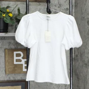 A New Day Women's Puff Short Sleeve T-Shirt 78694731 White XS