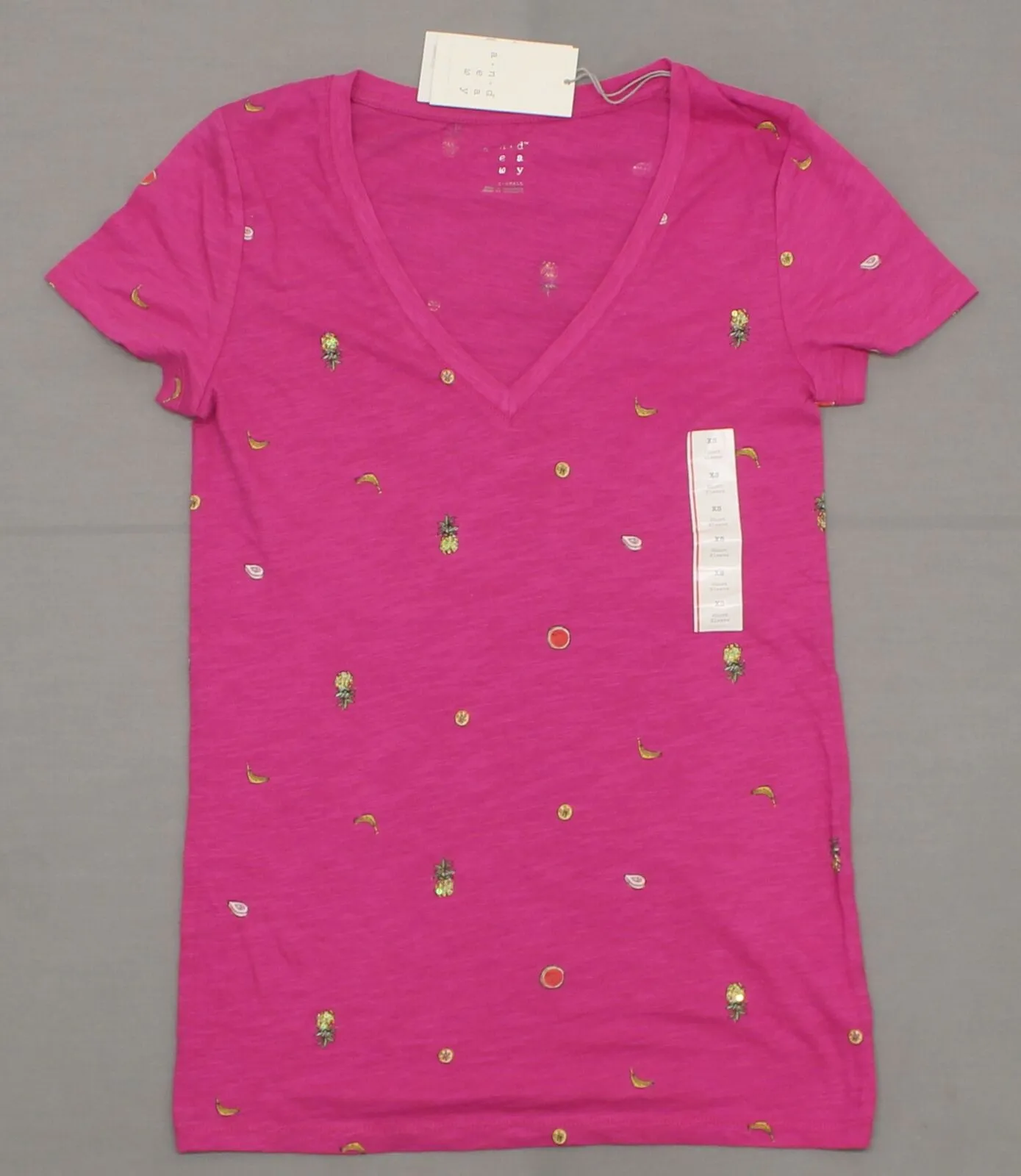 A New Day Women's Short Sleeve Vintage V-Neck T-Shirt