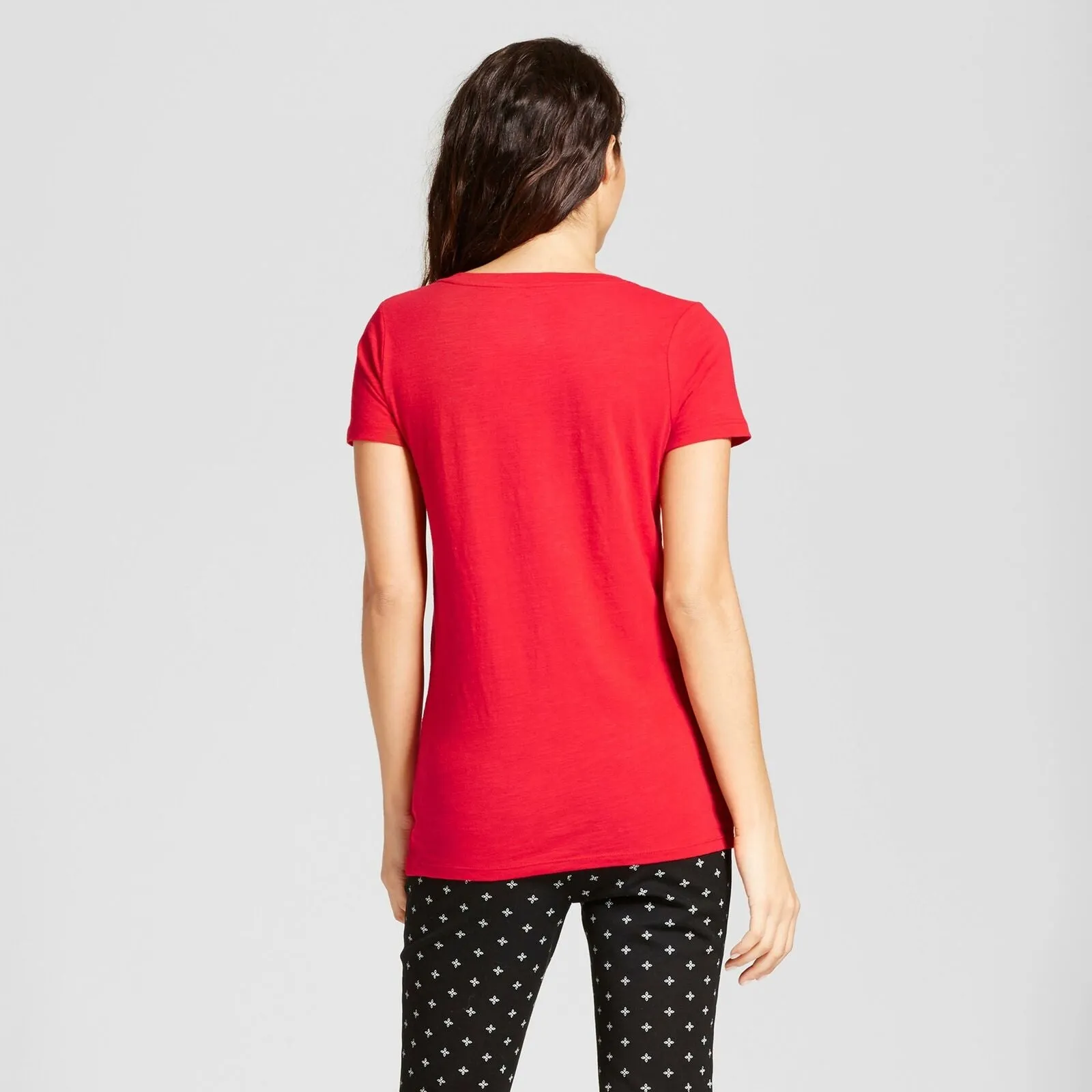 A New Day Women's Short Sleeve Vintage V-Neck T-Shirt