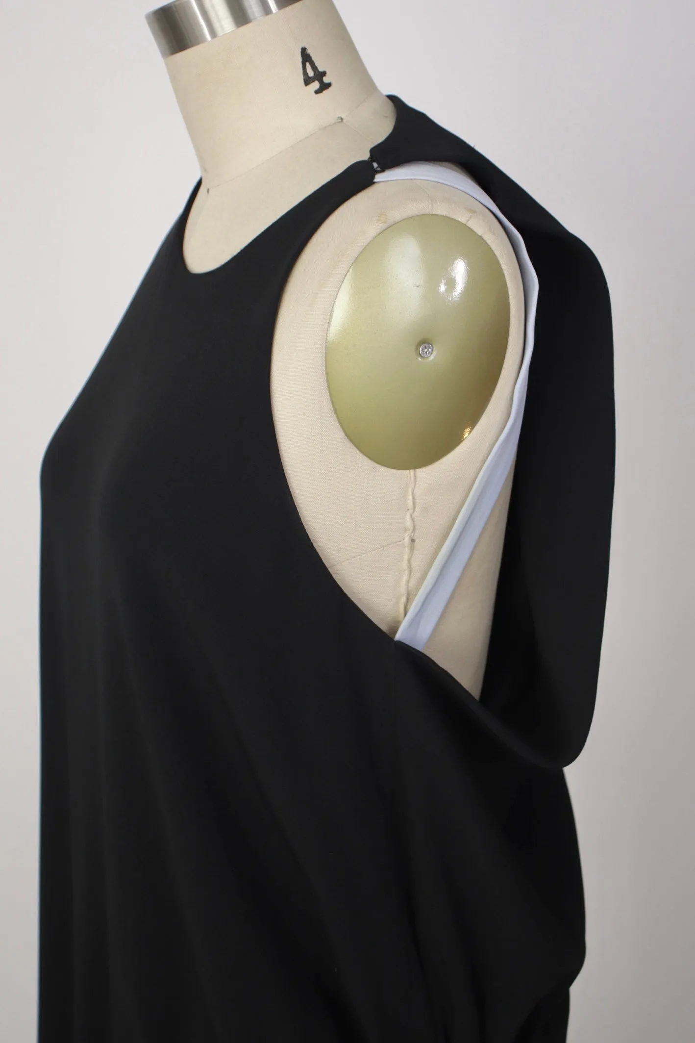 Acne Studios Crepe Asymmetrical Dress
