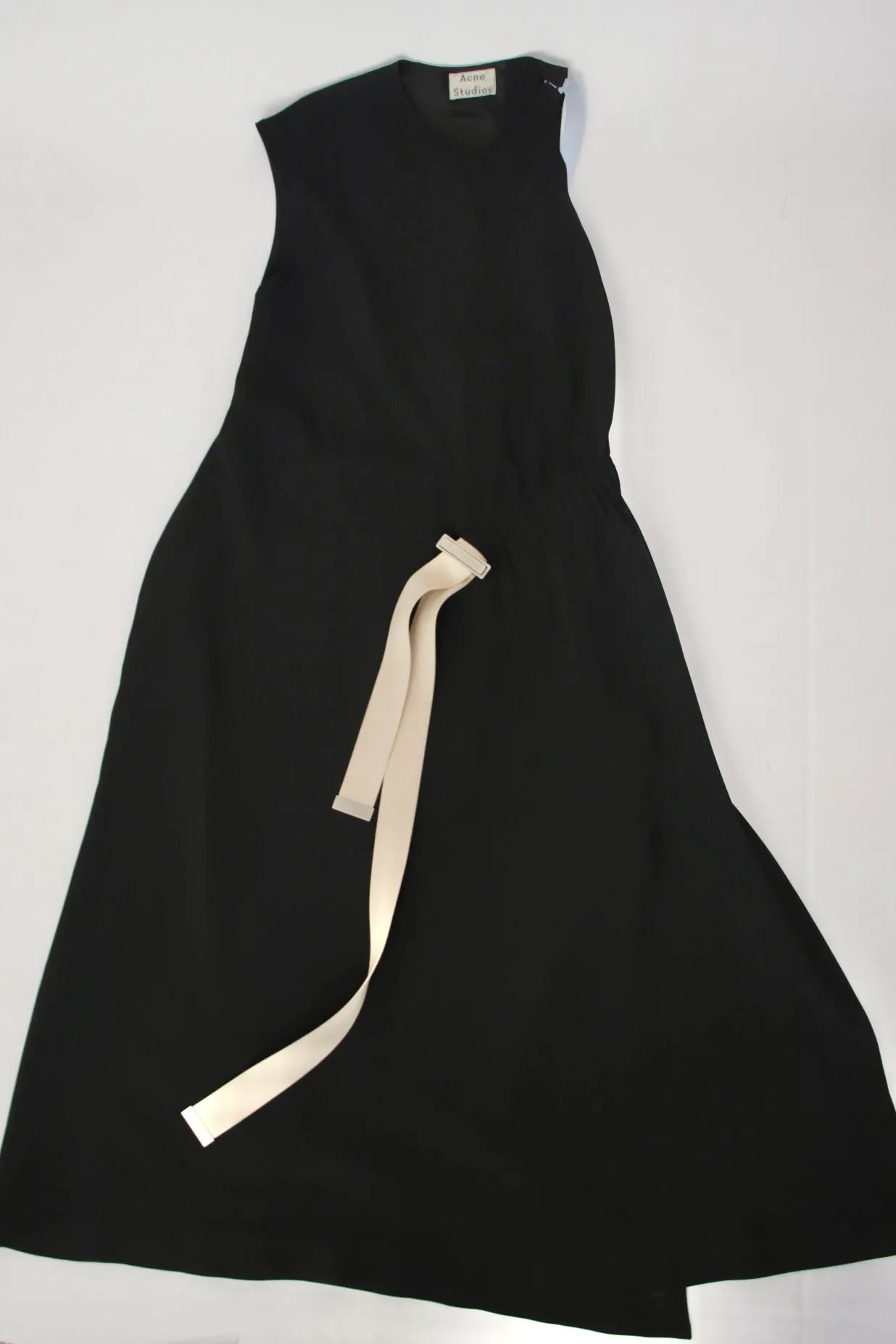 Acne Studios Crepe Asymmetrical Dress