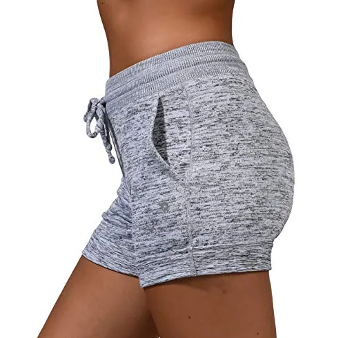 Activewear Lounge Shorts (Heather Grey, M)
