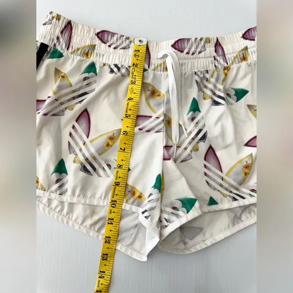 Adidas Originals x Pharrell Williams Trefoil Surf Print Shorts Size-S