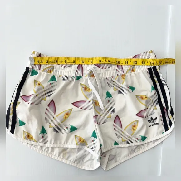Adidas Originals x Pharrell Williams Trefoil Surf Print Shorts Size-S