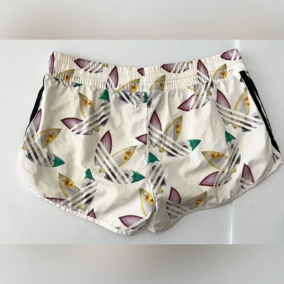 Adidas Originals x Pharrell Williams Trefoil Surf Print Shorts Size-S