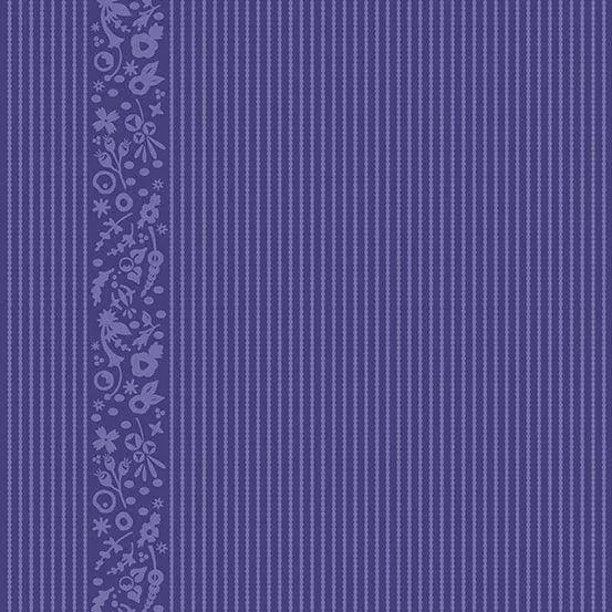 Alison Glass - Ellipse - Oval Stripe - Iris