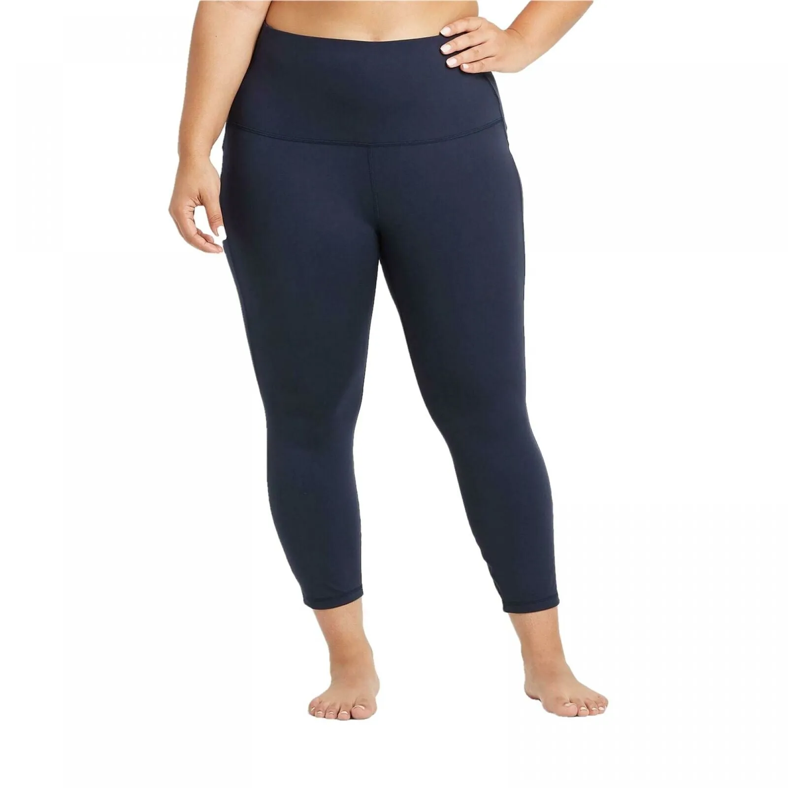 All In Motion Plus Size Contour Curvy High Power Waist 7/8 Leggings