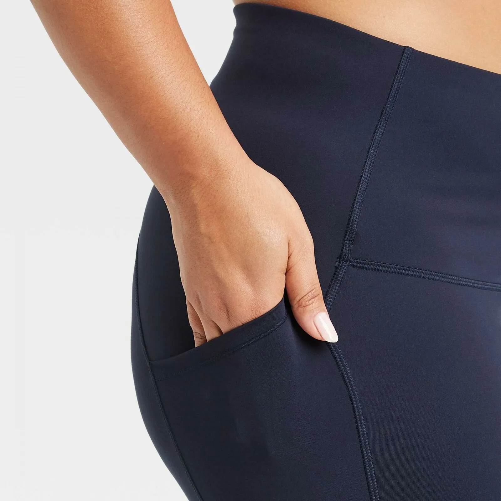 All In Motion Plus Size Contour Curvy High Power Waist 7/8 Leggings