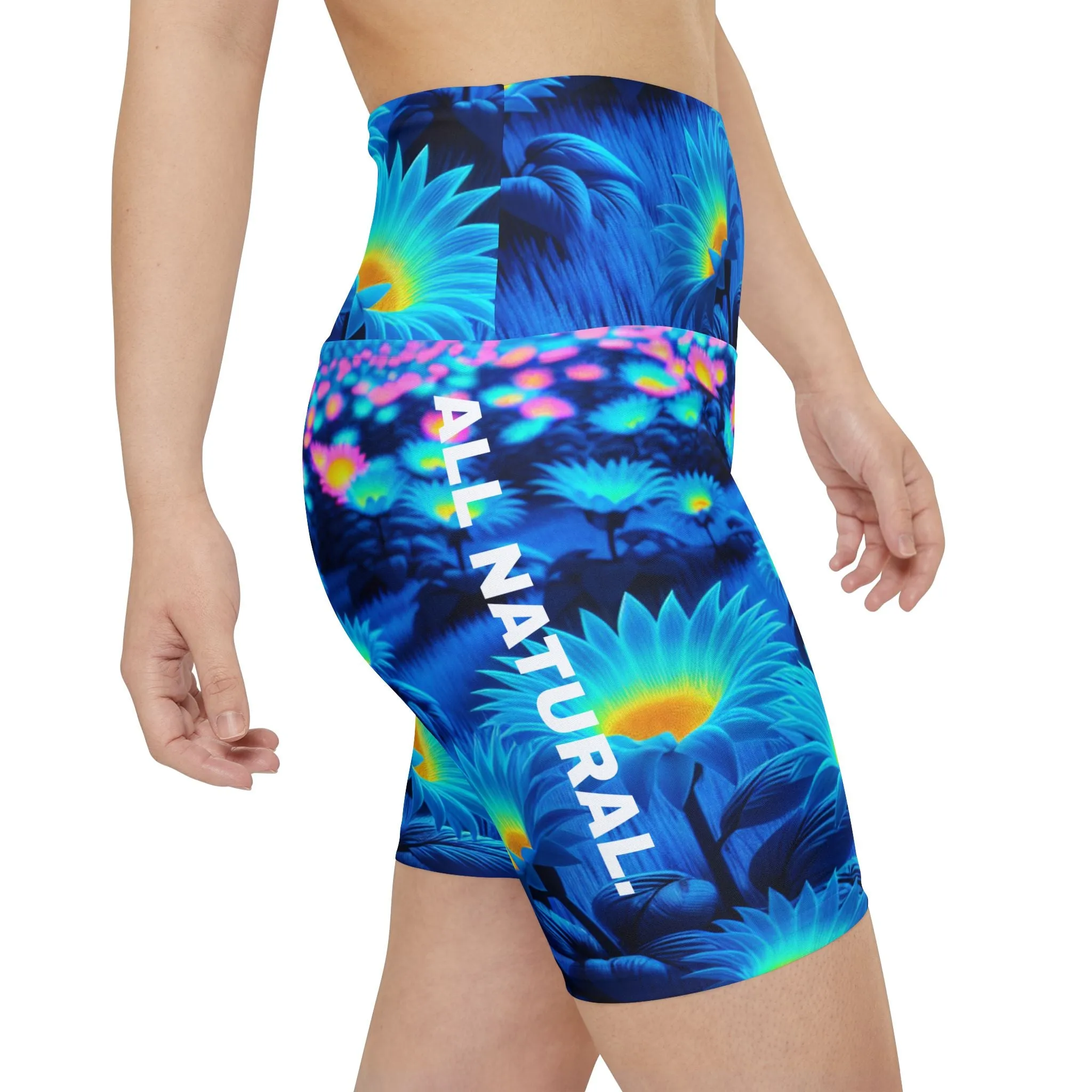 All Natural. Women's Biker Shorts - Graphic  Activewear