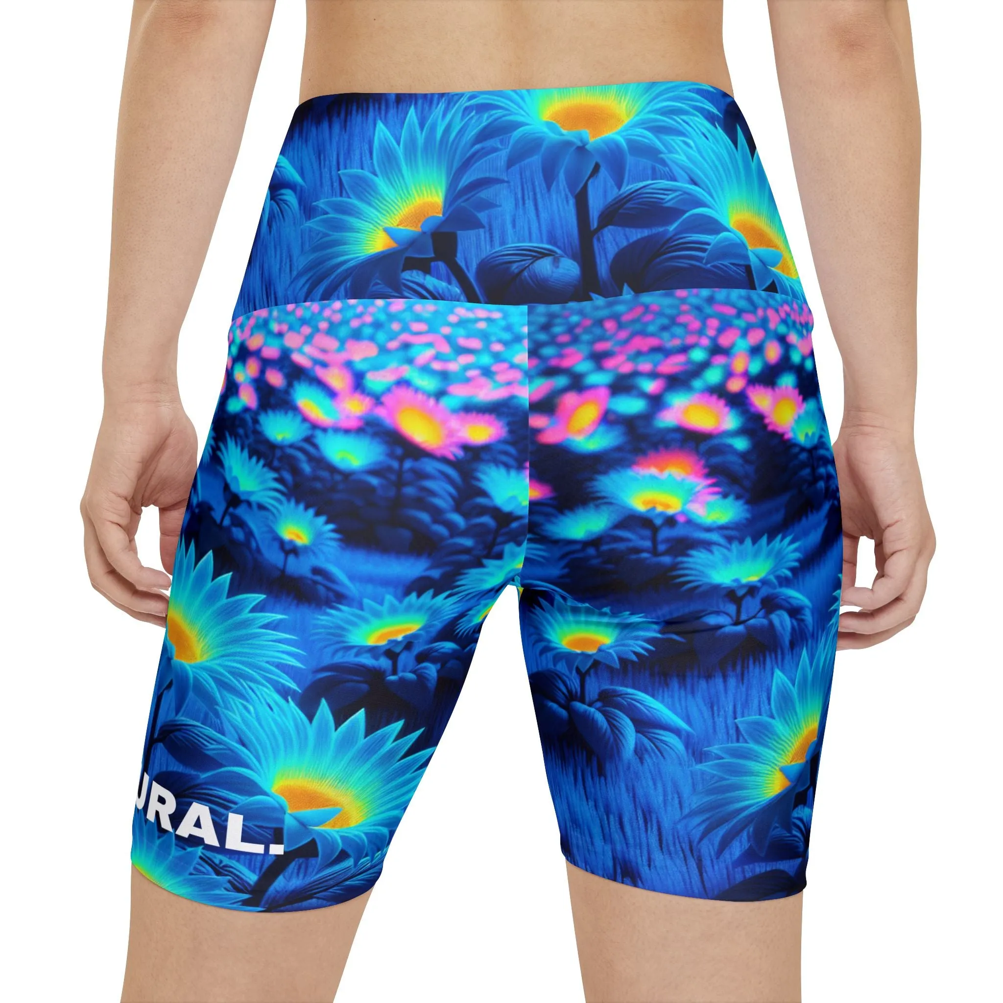 All Natural. Women's Biker Shorts - Graphic  Activewear