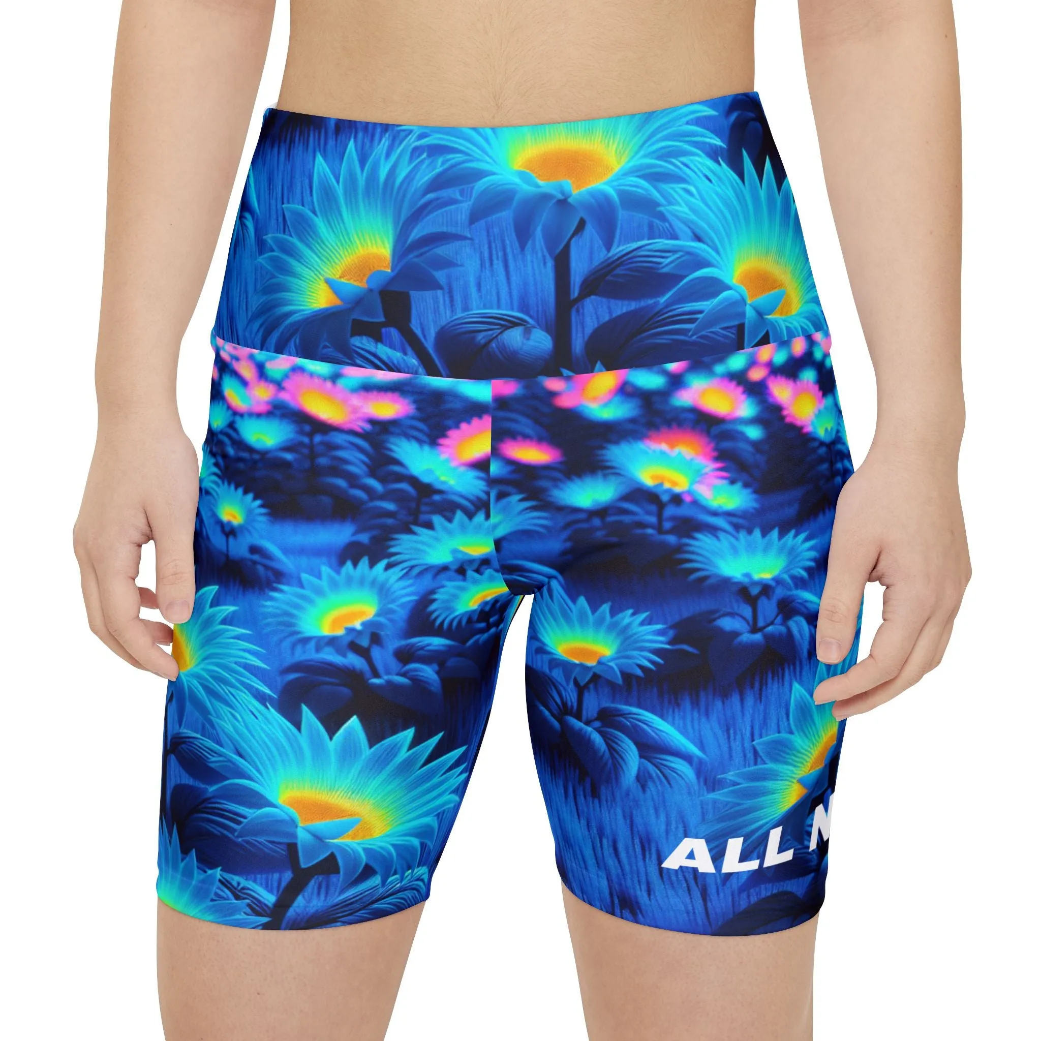 All Natural. Women's Biker Shorts - Graphic  Activewear