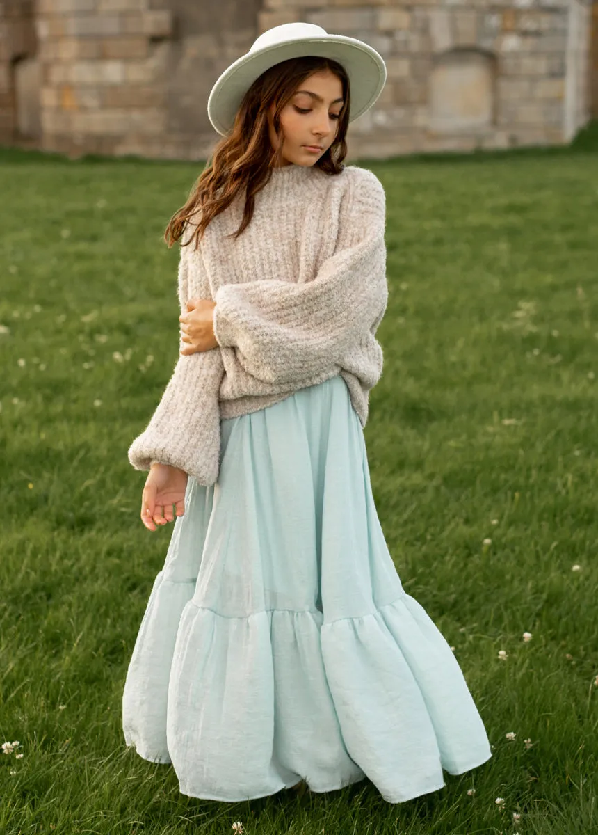 Annabel Skirt in Blue Smoke