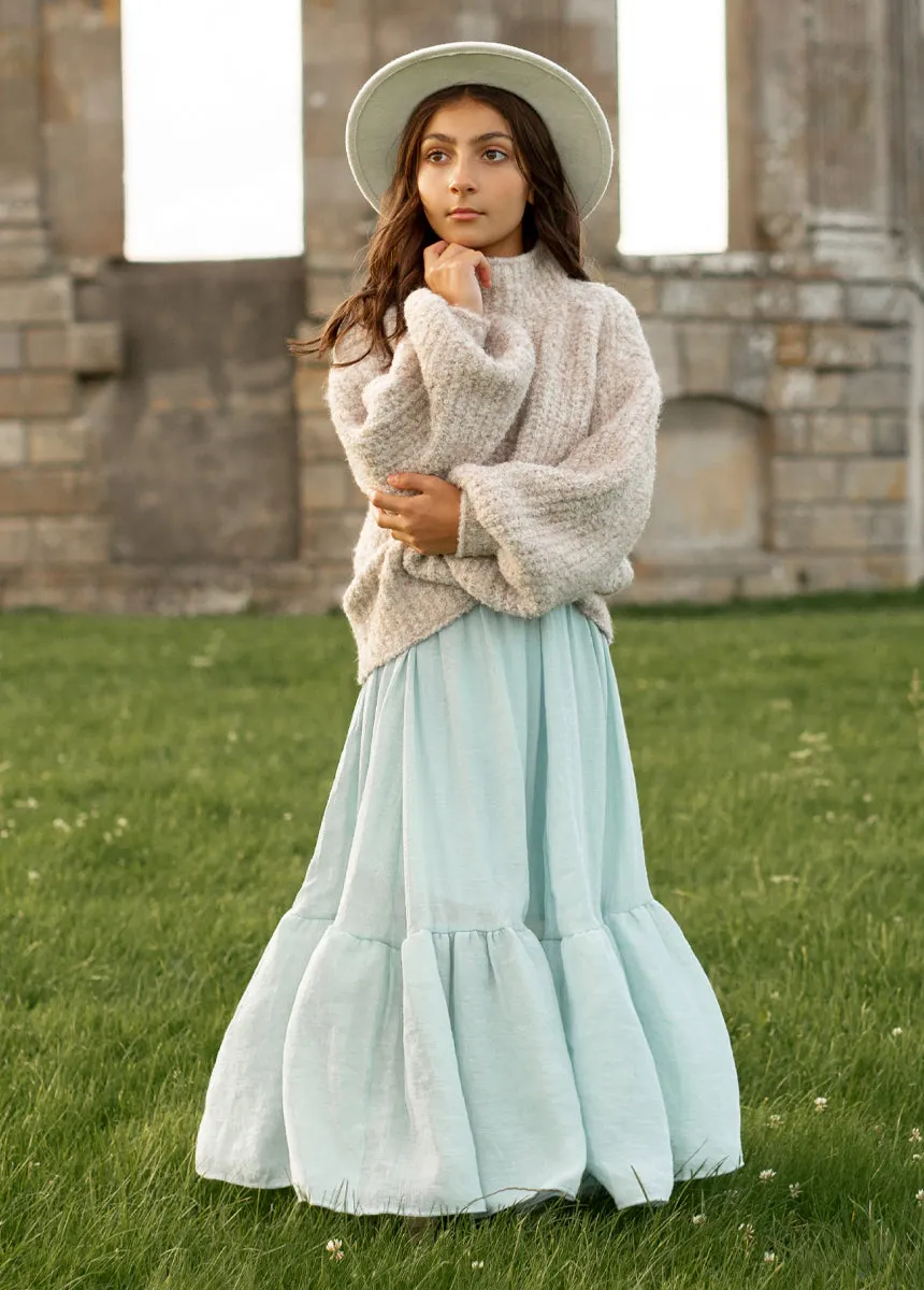 Annabel Skirt in Blue Smoke