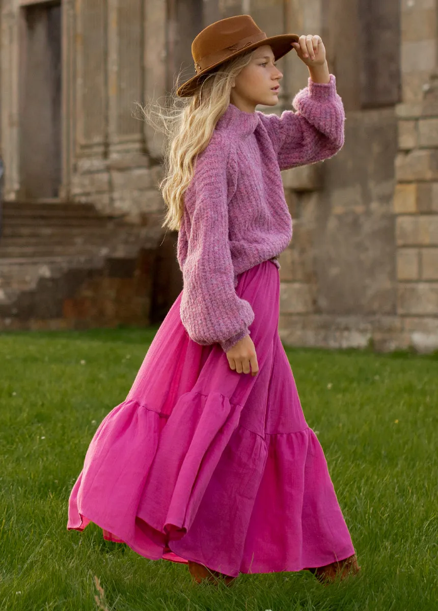 Annabel Skirt in Mulberry