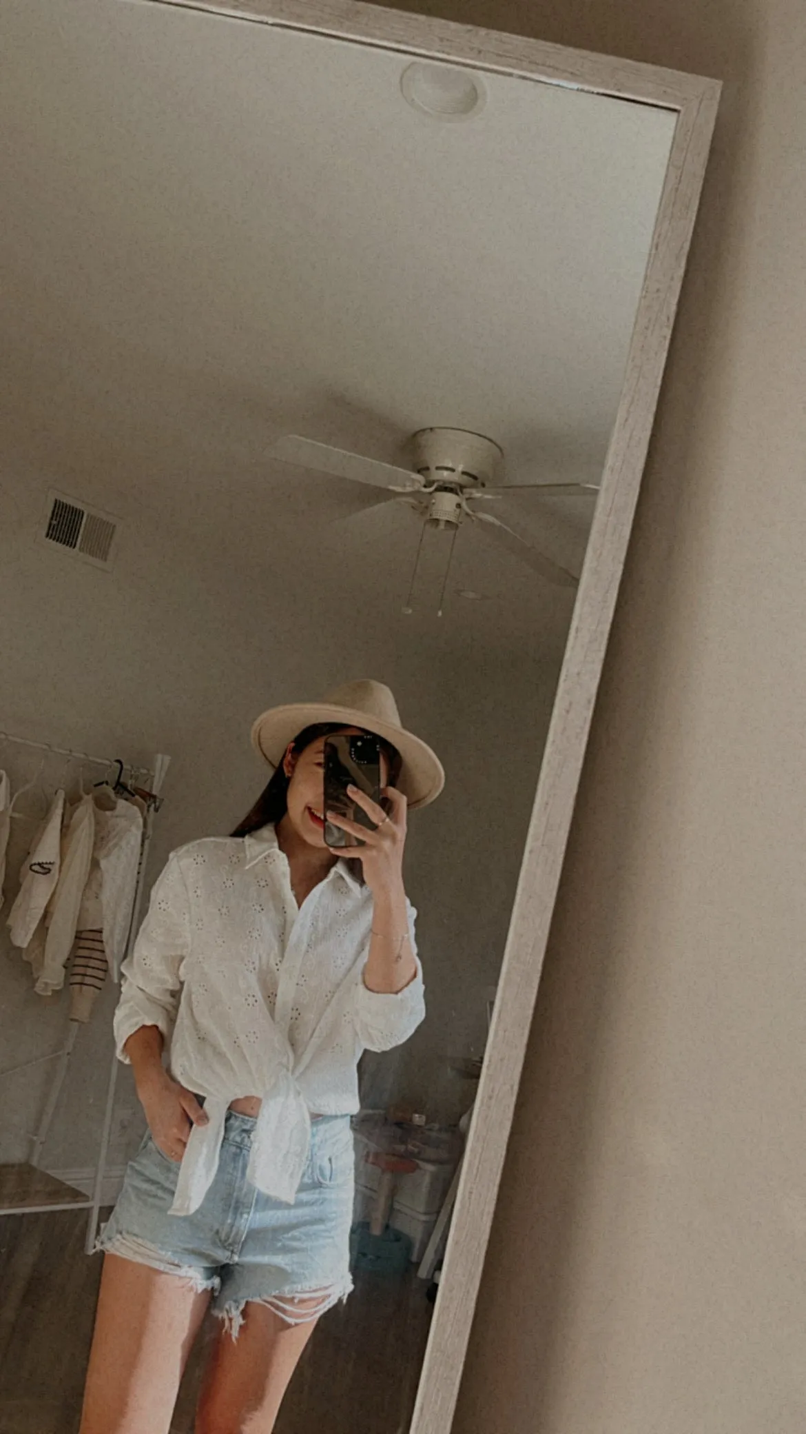 Annaliese Embroidered Eyelet Shirt