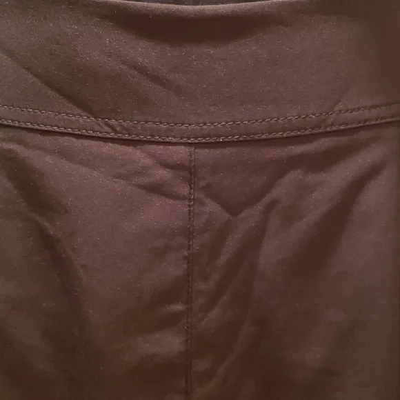 ANNIKA CUTTER &amp; BUCK TENNIS PREPPY ACTIVE ACTIVEWEAR BLACK GOLF SKORT SHORTS SZ8