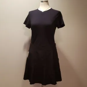 ANNIKA CUTTER &amp; BUCK TENNIS PREPPY ACTIVE ACTIVEWEAR BLACK GOLF SKORT SHORTS SZ8