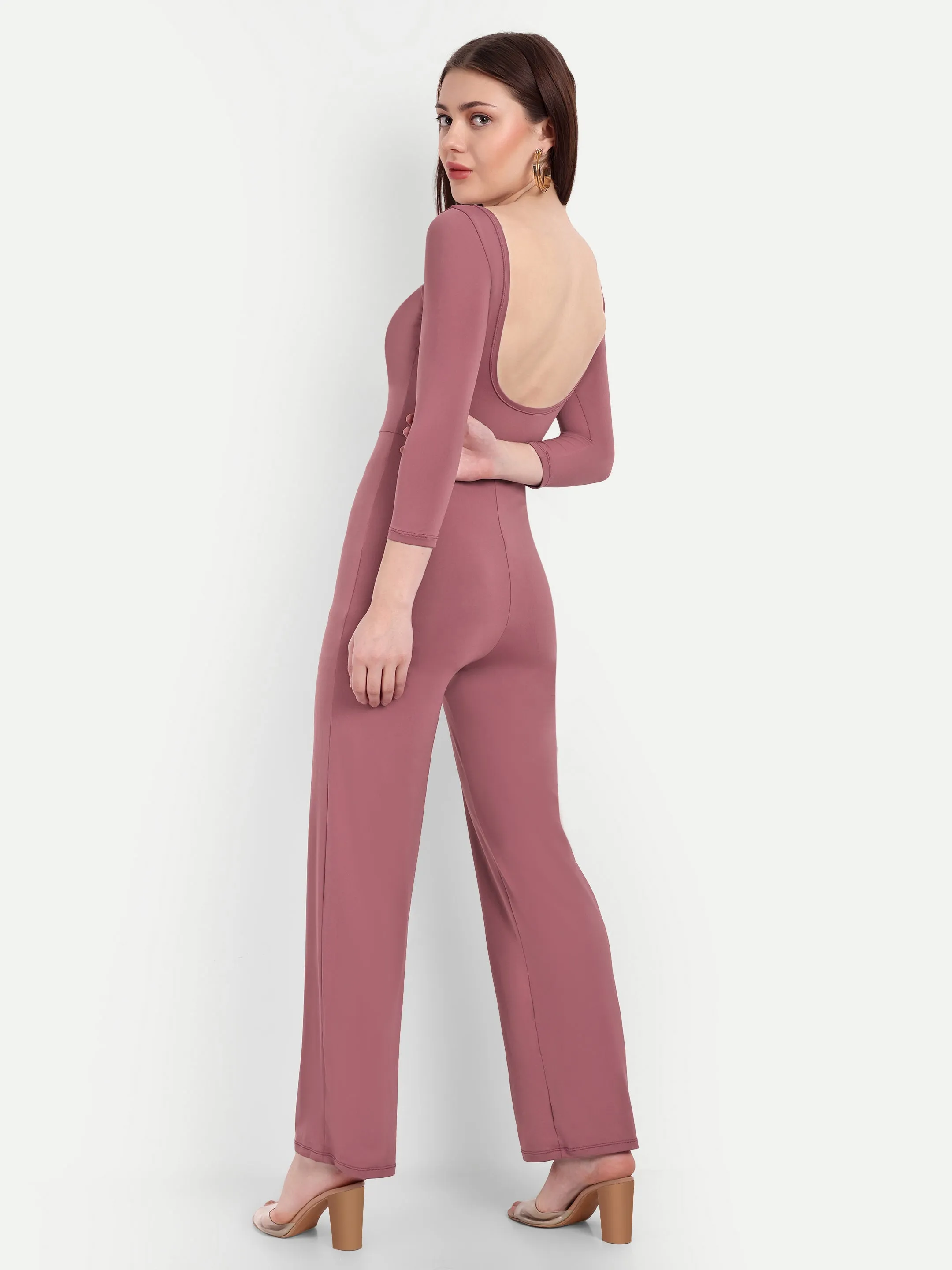 ARINA BODYSUIT IN PINK ROSE