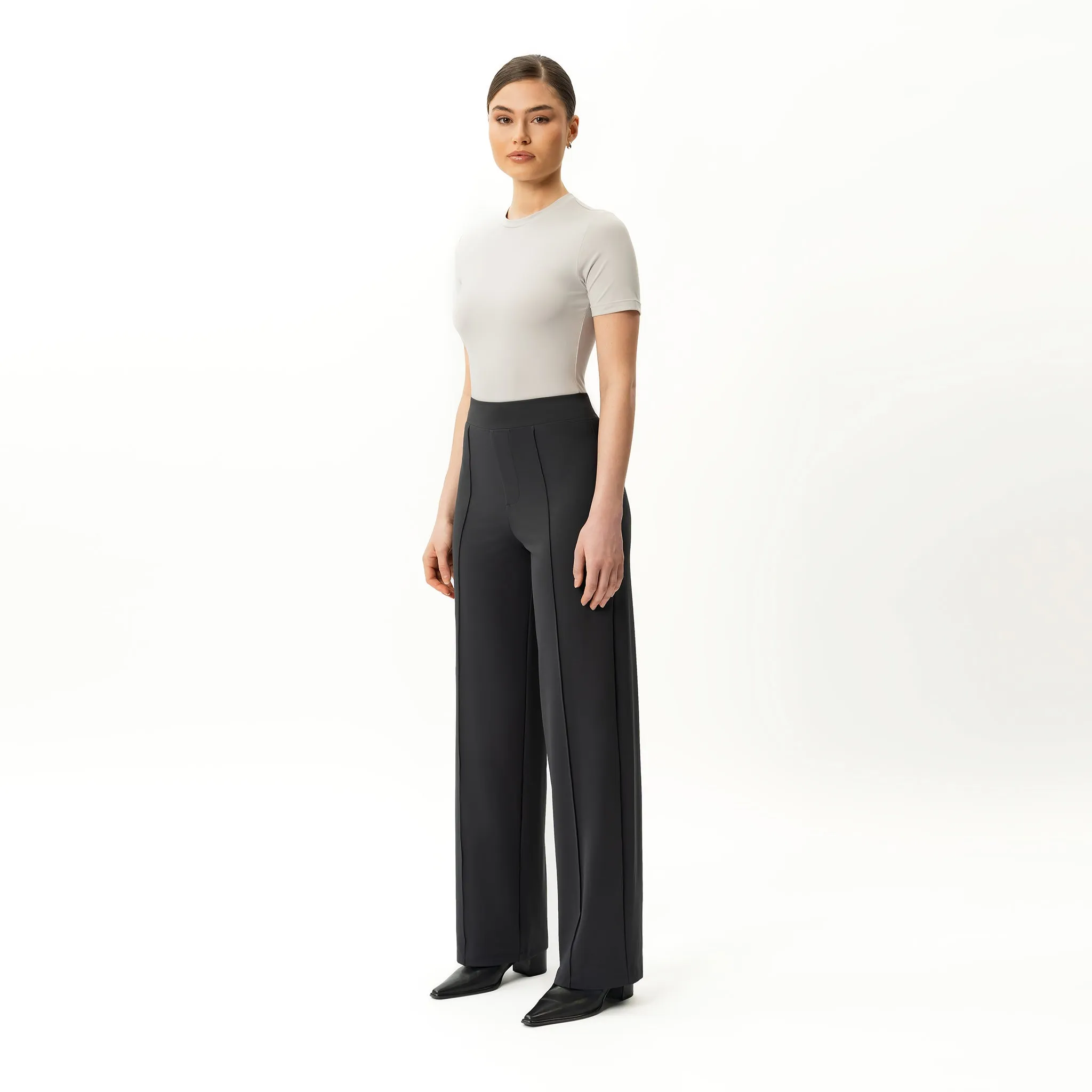 Asana Relaxed Front Crease Pant