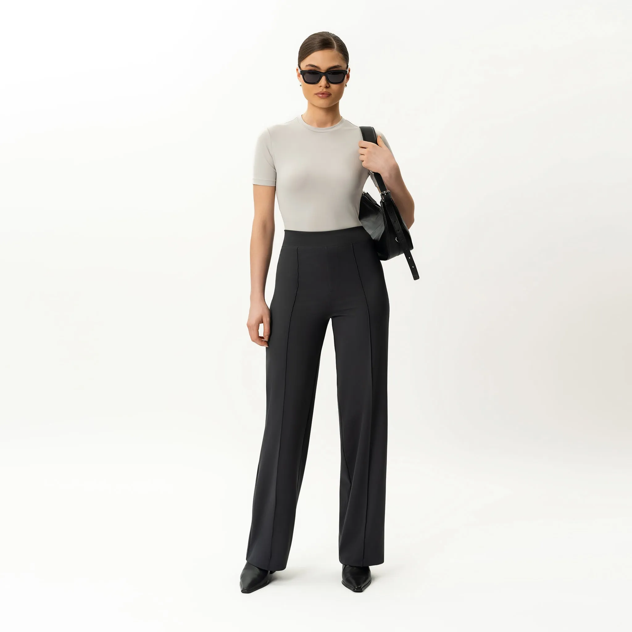 Asana Relaxed Front Crease Pant