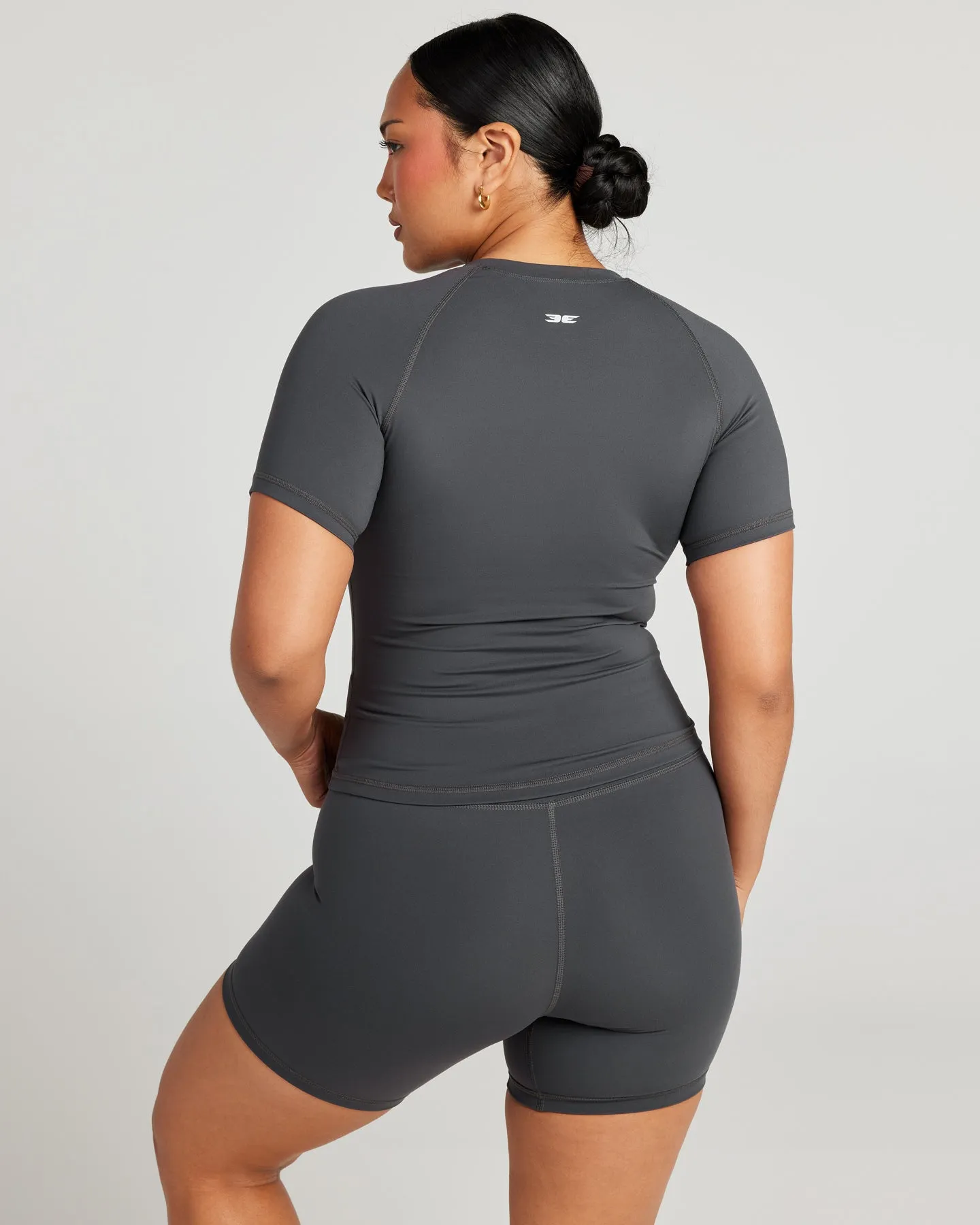 Aura Tee - Charcoal