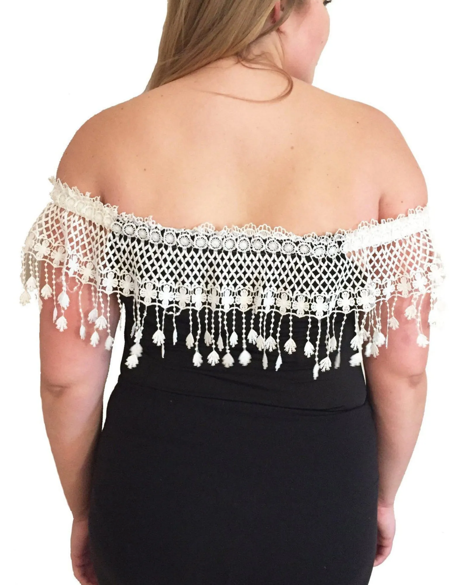 Aviva Off-The-Shoulder Bodysuit | Black