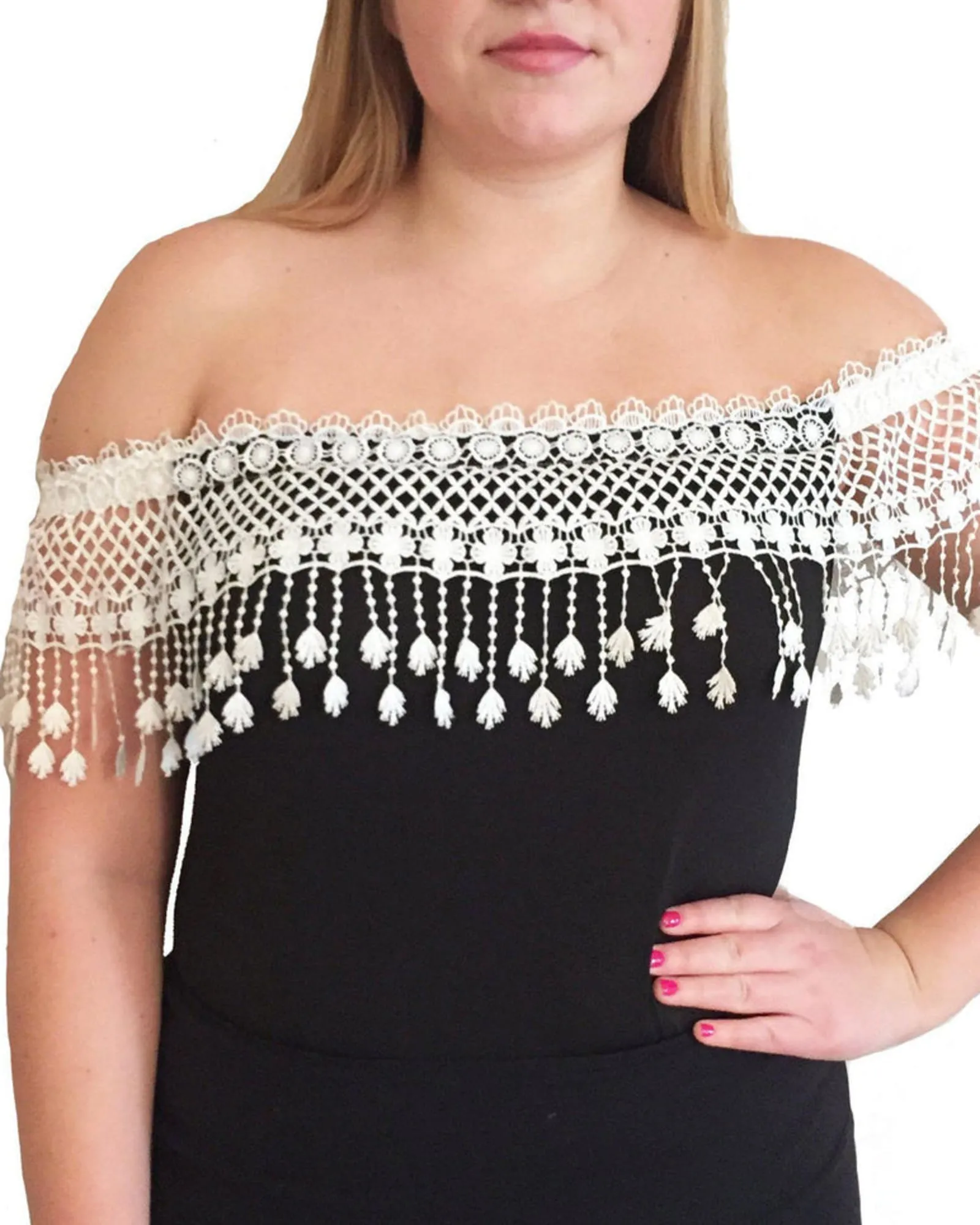 Aviva Off-The-Shoulder Bodysuit | Black