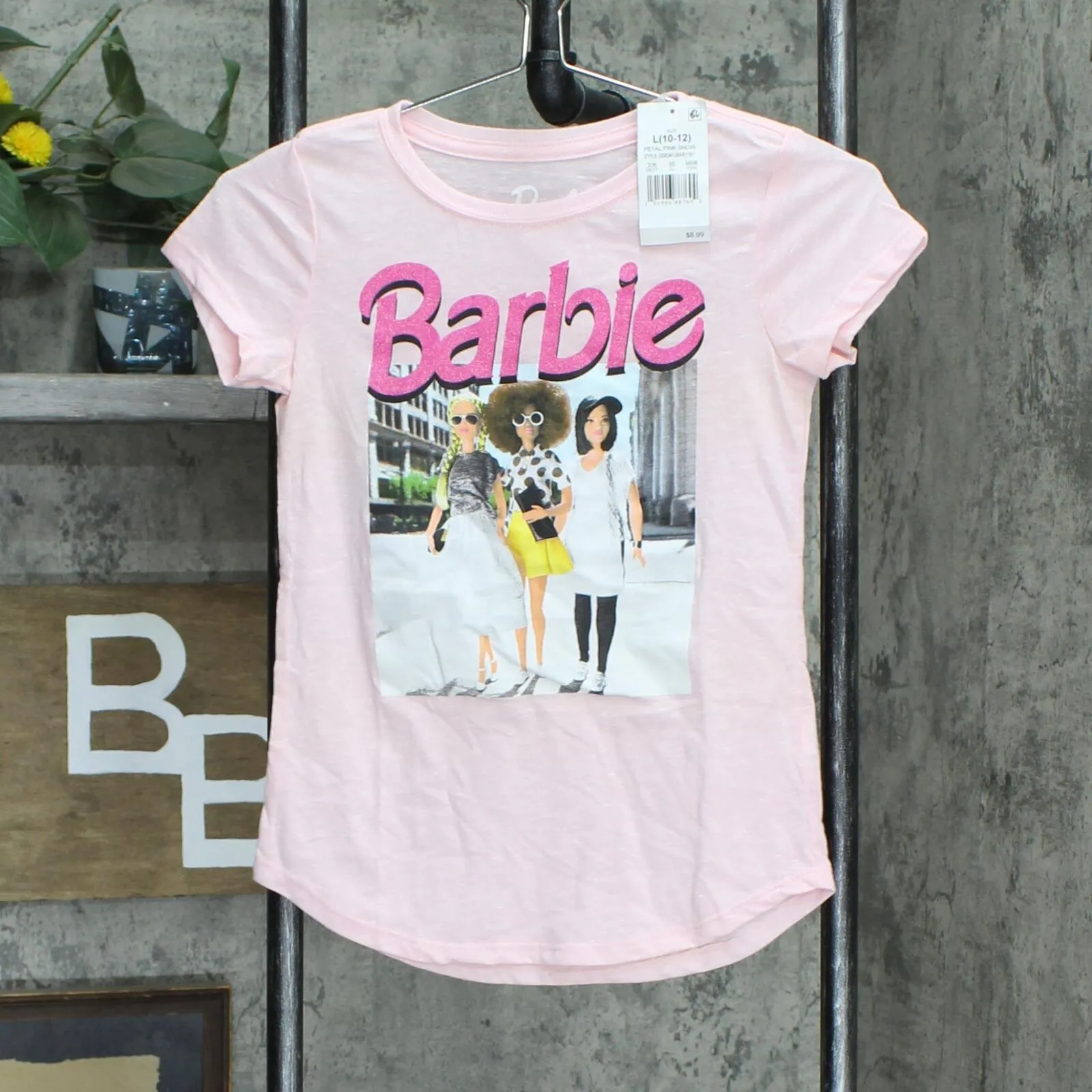 Barbie Girls' Short Sleeve Graphic T-Shirt