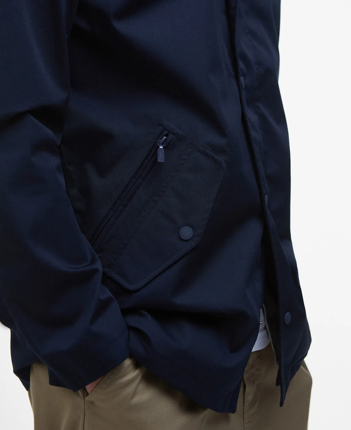 Barbour Mens City Chelsea coat - Navy