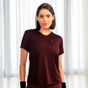 Basic Crew Neck Training T-shirt with Mesh Back