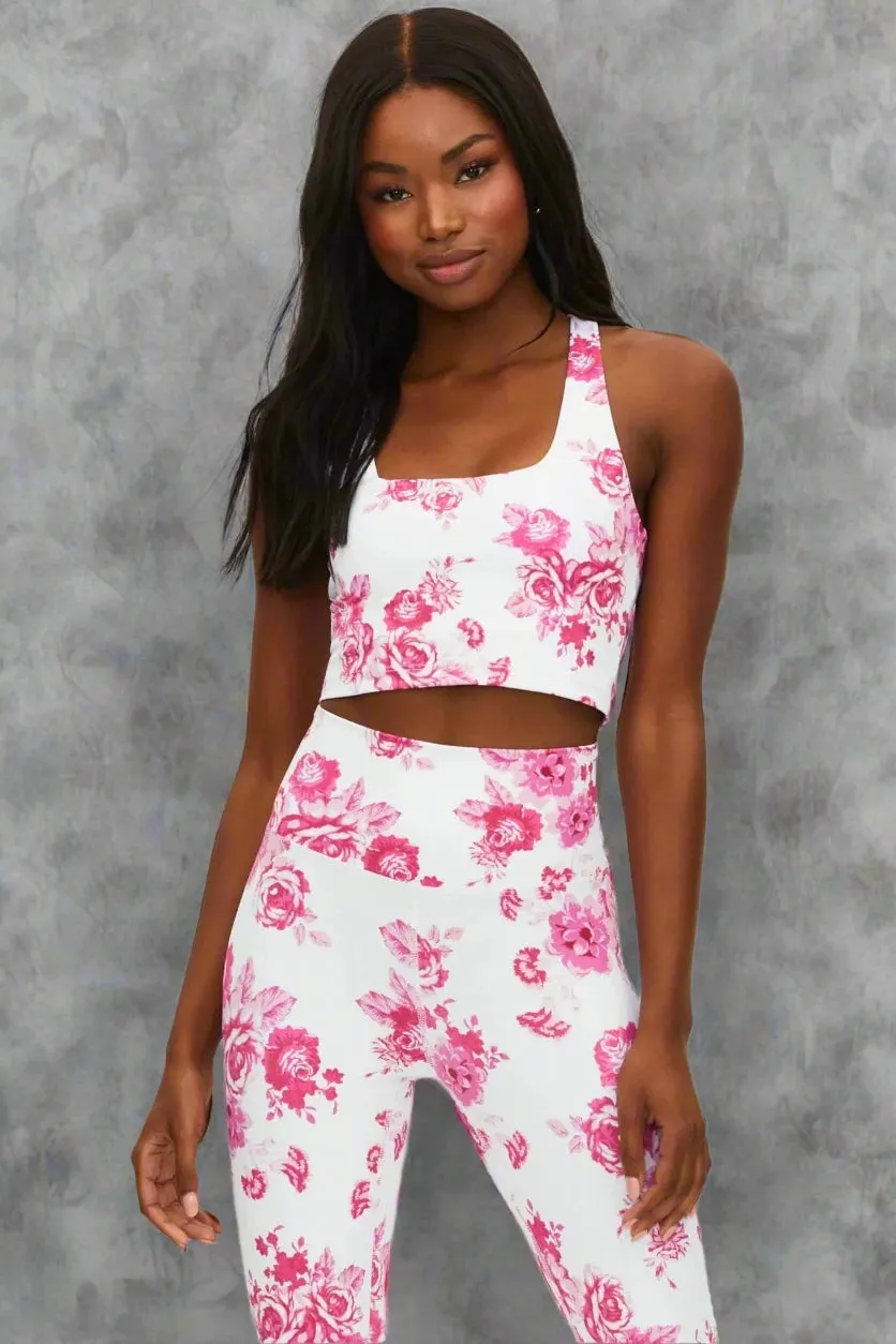 Beach Riot Katya Gym Desert Garden Crop Top as seen on Chloe Sims