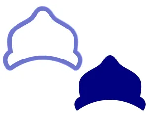 Beanie #2 Cookie Cutter