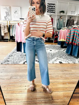 Beckoned High Rise Crop Wide Leg