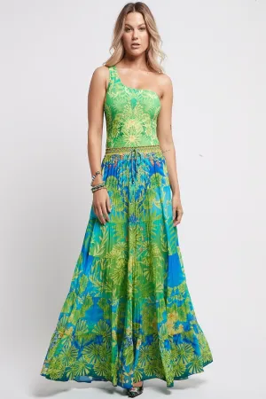 Between The Raindrops Maxi Skirt