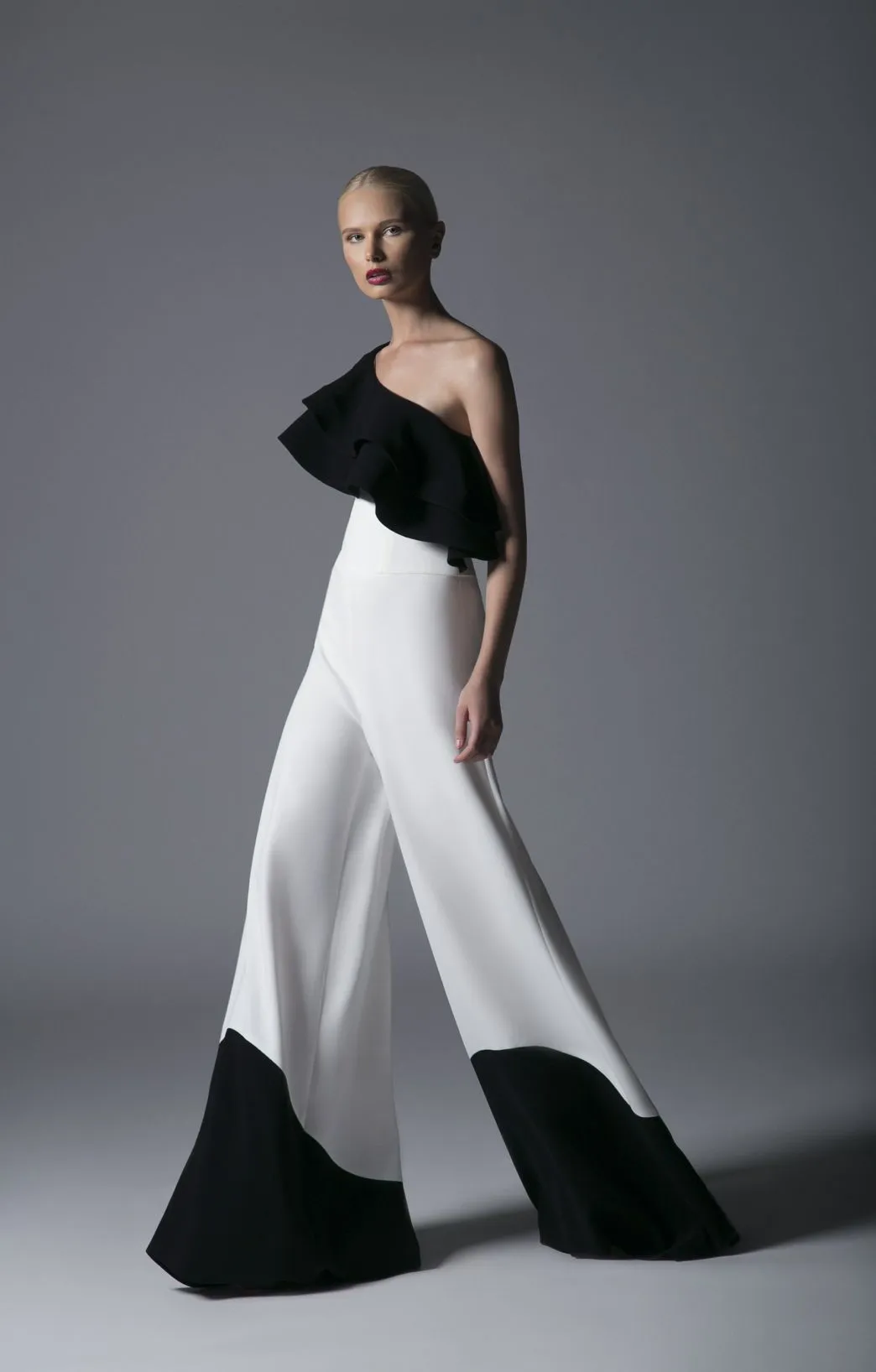 BICOLOUR JUMPSUIT