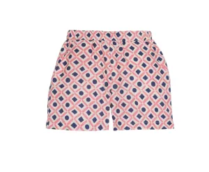 Bisby Girls Basic Shorts Rose Geo